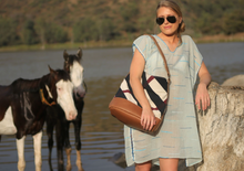 Swahili by SOSH - Women Bucket Bag, Linen & Leather, 4 Colors available