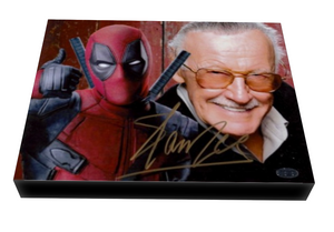 Stan Lee Facsimile Autograph 11x14 Canvas Print Wall Art