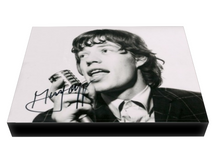 Mick Jagger Rolling Stones Facsimile Autograph 11x14 Canvas Print Wall Art