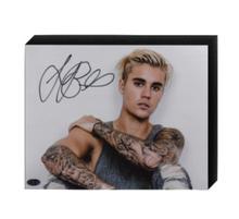 Justin Bieber Facsimile Autograph 11x14 Canvas Print Wall Art