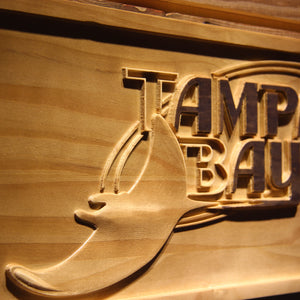 Tampa Bay Rays 3D Wooden Sign