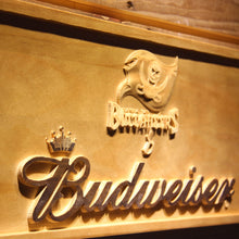 Tampa Bay Buccaneers Budweiser Beer 3D Wooden Bar Sign