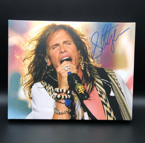 Steven Tyler Aerosmith Facsimile Autograph 11x14 Canvas Print Wall Art