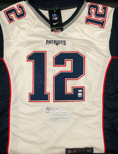 Tom Brady Autographed New England Patriots Football Jersey