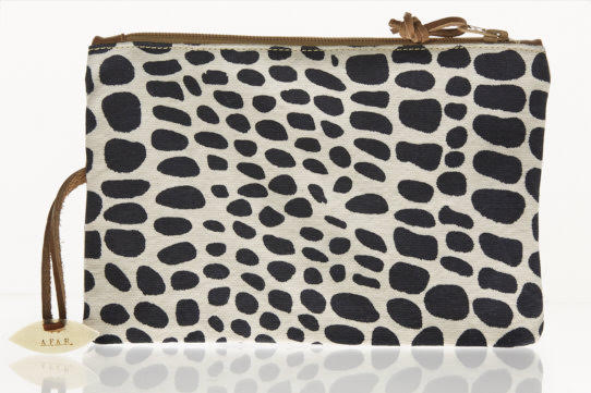 Travel Pouch / Coin Purse by SOSH - Cotton Canvas & Leather Bag, 4 Colors available