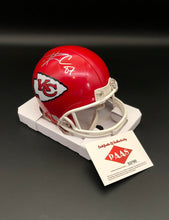 Travis Kelce Autographed Kansas City Chiefs Mini Helmet w/ free case