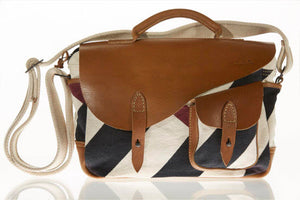 Handy Bag by SOSH - Women Utility Bag, Cotton Canvas & Leather, 4 Colors available
