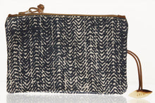 Travel Pouch / Coin Purse by SOSH - Cotton Canvas & Leather Bag, 4 Colors available
